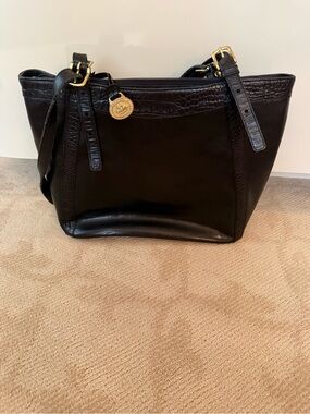 Black Brahmin Leather Bag